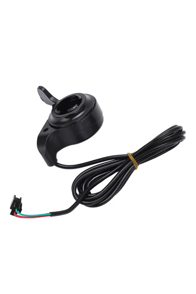 ROBİZ Elektrikli Bisiklet Gaz Kolu Scooter Motor Baş Parmak Hız Kontrol Ekransız Aksesuar Parça 23mm - Resim 7