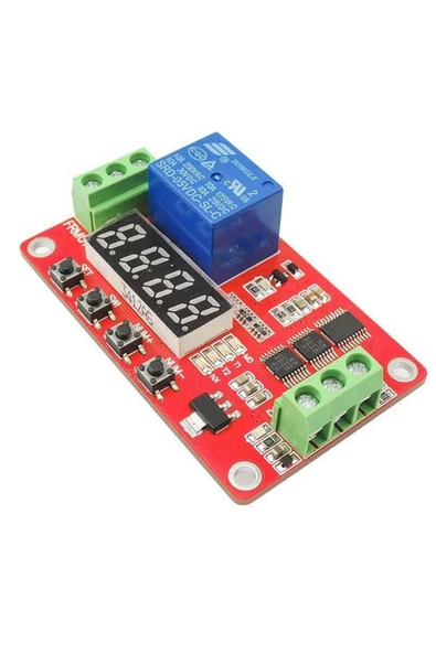 ROBA Frm01 Çok Fonksiyonlu Zaman Rölesi Döngü Gecikmesi Zamanlayıcı Timer 12v 24v Kuluçka - Resim 2