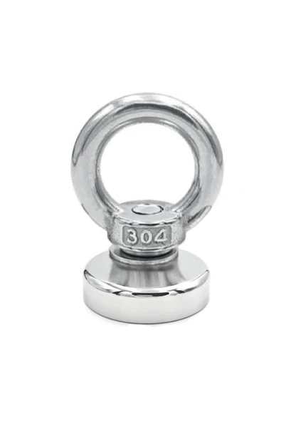 ROBİZ Knd16 Mıknatıs 8kg N52 Halka Askı Taşıyıcı Çekici Super Güçlü Neodyum Dolap Ofis Ev Hobi Oyuncak