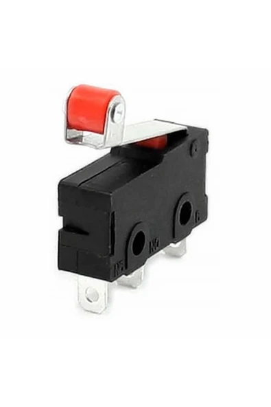 ROBİZ Makaralı Micro Switch Anahtar 5A 5A 250V Uyumlu  Rulo Makara Kollu NO NC  SPDT Sınırlayıcı Momentary - Resim 7