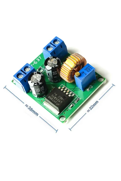 ROBA Lm2587 Ayarlı Voltaj Yükseltici Modül 40v 5a Step Up Boost Modül ürün görseli