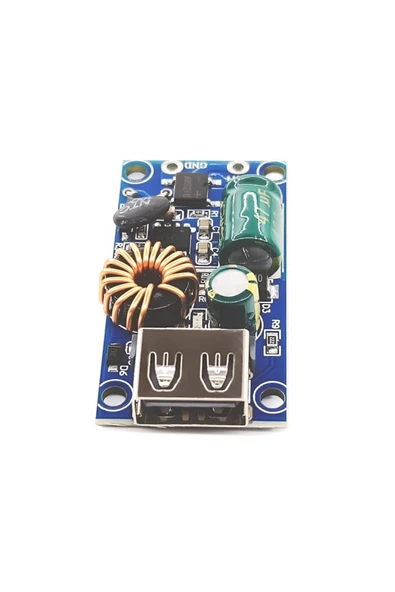 Alkatronik 80V to 5V 2A Usb Soket Güç Kaynağı Voltaj Düşürücü Güneş Enerjisi Elektrikli Bisiklet Araba Power M