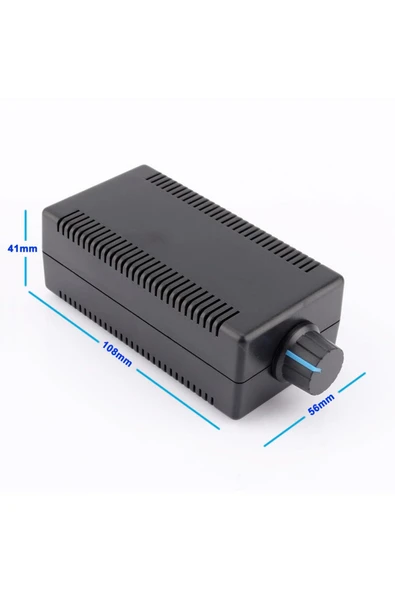 ROBİZ 40A 50V DC Motor Sürücü Kutulu Hız Kontrol Devresi 0/100% Pot Kontrollü Pwm Ayarlanabilir Voltaj - Resim 8