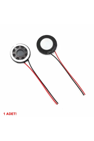 ROBİZ Hoparlör 1W 8ohm 20mm Yuvarlak 10cm Kablolu Mini 2cm Speaker Ses Müzik Amfi Ürün Müze Otomobil - 2