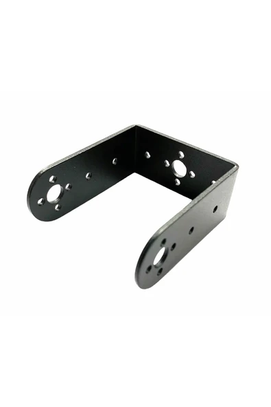 ROBİZ Uzun U Servo Motor Metal Montaj Parçası Braket MG995 MG996R S3003 TD-8120MG Alüminyum Tutucu Robot - Resim 7