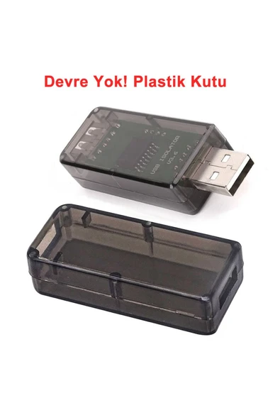 ROBİZ Plastik Usb Adum Devre Kutusu Şeffaf Elektronik Proje Ürün Adum3160 Shell Voltmetre Ampermetre - Resim 7