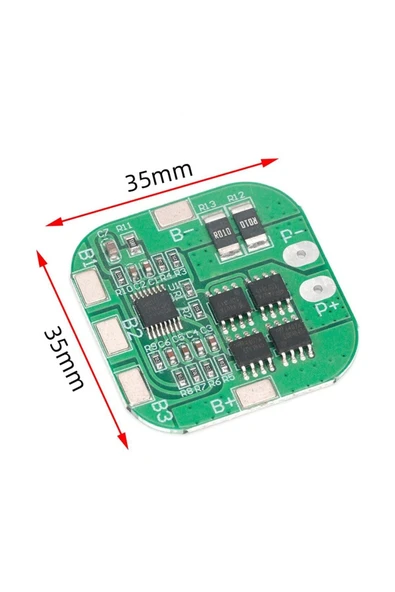 ARS Robotechnicals 4s 20a Lityum Batarya Bms Koruma Kartı Pil Li-ion 18650 16.8v 2 - Resim 8