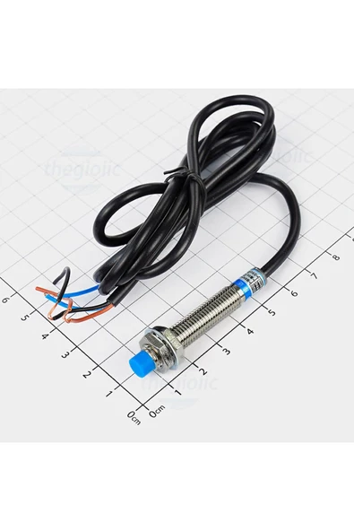 ROBİZ LJ8A3-2-Z/BX Endüktif 2mm Metal Algılayıcı Sensör NPN NO Temassız Proximity 3 Telli DC 6V-36V - Resim 7