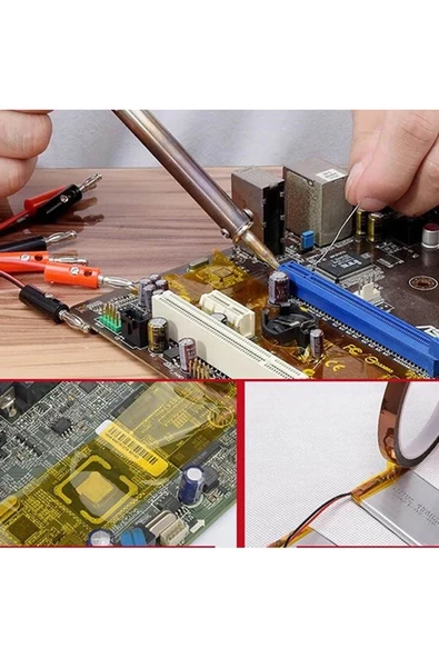 ROBİZ Kapton Bant 30mm x 30 Metre Yüksek Düşük Sıcaklık -73C  260C Termal Isıya Dayanıklı Güçlü Yalıtım - Resim 7