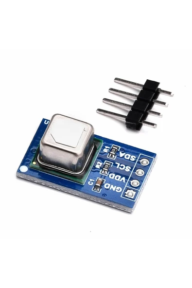 ROBİZ SCD41 Karbondioksit Sensör Modülü Sıcaklık Nem IIC  400ppm  5000 ppm Hava Kalite İzleme Klima - Resim 4