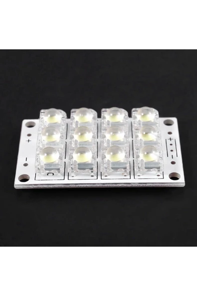 Alkatronik DC 3V 5V 1W Beyaz Led Board Modül 12 Adet Led Masa Gece Lambası Mobil Aydınlatma Hw-5v-12Led - Resim 3