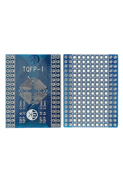 Alkatronik Tqfp-1 0.5mm Smd Dip Çevirici Pcb Tqfp16 Tqfp32 Tqfp48 Tqfp64 - 5