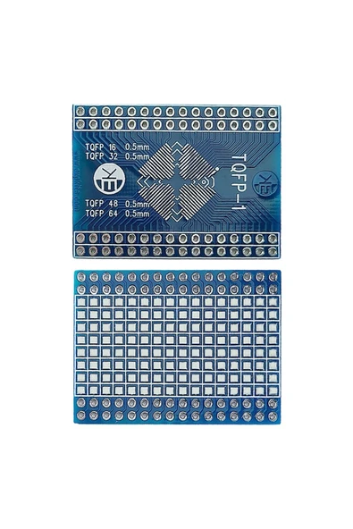 Alkatronik Tqfp-1 0.5mm Smd Dip Çevirici Pcb Tqfp16 Tqfp32 Tqfp48 Tqfp64 - 7