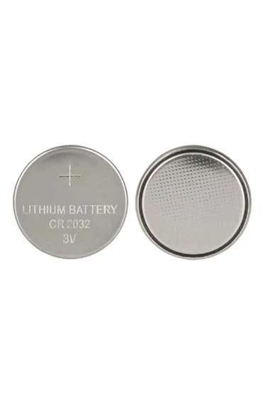 ROBİZ Cr2032 Pil Düğme Para Pil Lityum Batarya 3v Bios Kumanda Tartı Saat Araba Anahtarı - Resim 3