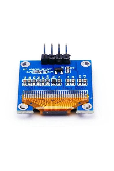 ROBİZ 0.96 Inch Beyaz Oled Lcd Modül 128x64 Pixel Iıc I2c Seri 0.96” Ekran - Resim 6