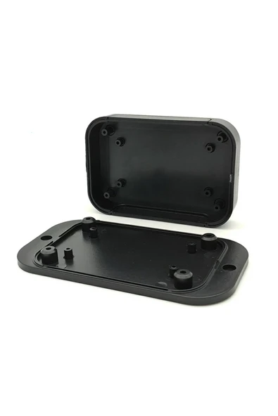 ROBİZ AK-W-67 100x67x22mm Plastik Kutu Siyah Renk Duvar Montaj Tip Elektronik Devre Cihaz Ev Otomasyon - Resim 4