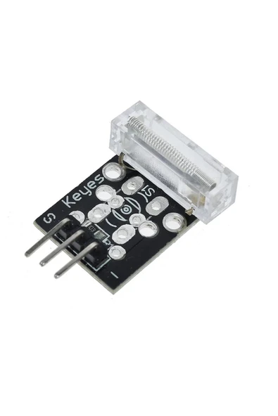 ROBİZ KY-031 Knock Darbe Sensör Modülü Kapı Vurma Algılama Titreşim Yaylı Anahtar Yüksek Hassasiyet - Resim 2