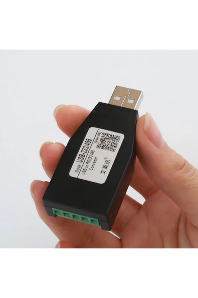 ROBİZ Amsamotion Usb To Rs232 / Rs485 Modül Kutulu Endüstriyel Tip Seri Port Sinyal Çevirici Haberleşme - Resim 2