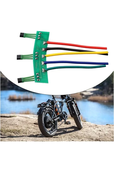 ROBİZ 3 lü 120 Derece Dijital Manyetik Alan Algılama Sensör Kartı Kablolu Elektrikli Bisiklet Scooter - Resim 7