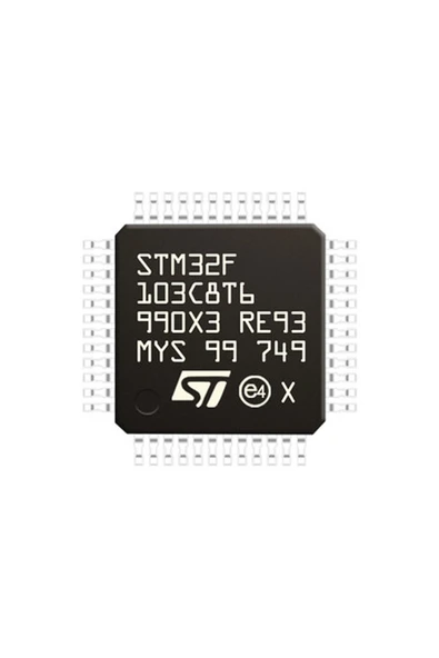 ROBİZ STM32F103C8T6 Microcontroller Lqfp48 ARM Cortex-M3 32-bit Mcu 64 Kbytes Flash 72 MHz Cpu Usb Can Spi - 5