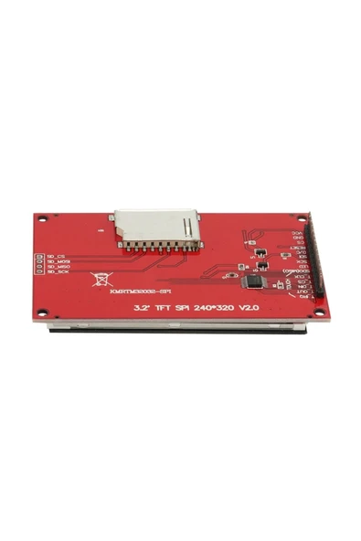 ROBA 3.2” 320x240 Lcd Tft Modül Dokunmatik Ilı9341 Spı Ekran Sd Soket Touch Arduino Raspberry Pi - Resim 6