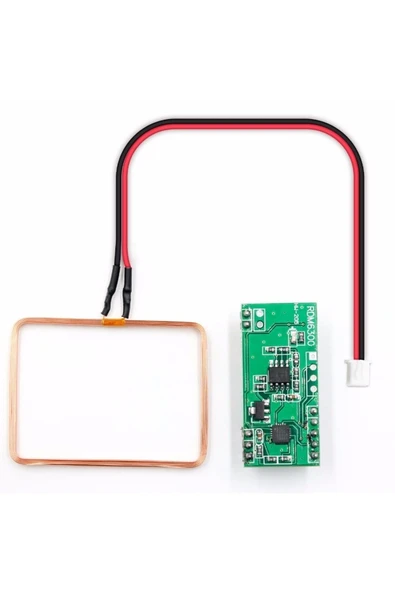 ROBİZ Rdm6300 125 Khz Rfıd Kart Okuyucu Kablosuz Manyetik Kart Okuyucu Em4100 Göstergeç Kimlik Stok ürün görseli