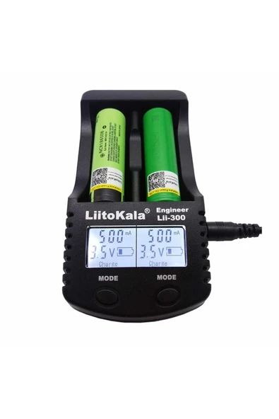 ARS Robotechnicals Liitokola Lii-300 Pil Şarj Deşarj Kapasite Test Cihazı Powerbank Li-ion Nimh 3.7v 18650 1.2v Aa Aaa - Resim 3