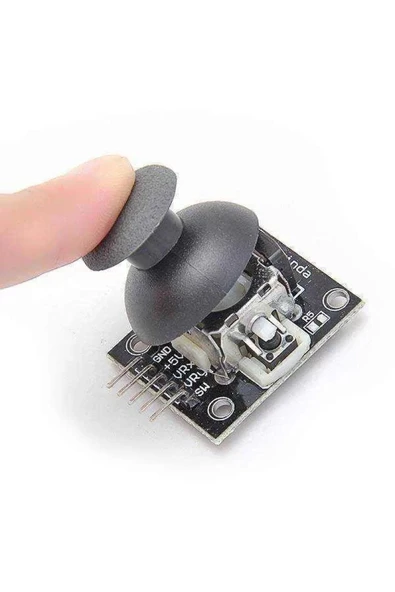 ROBİZ Ky-023 Çift Eksen Analog Joystick Modül Xy Ps2 Oyun Konsol Kol Kumanda Rc Araba Robot - Resim 2
