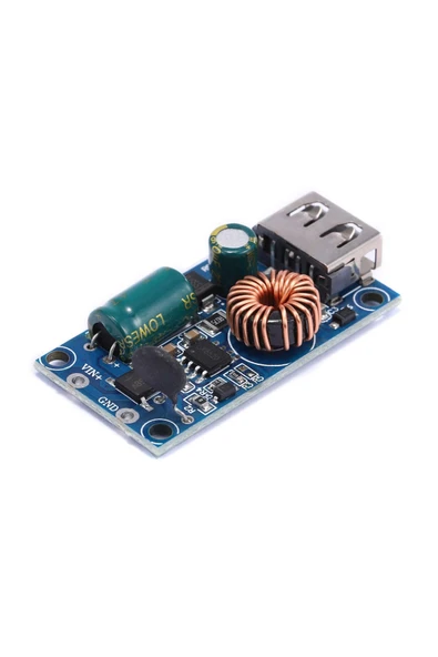 Alkatronik 80V to 5V 2A Usb Soket Güç Kaynağı Voltaj Düşürücü Güneş Enerjisi Elektrikli Bisiklet Araba Power M - Resim 7