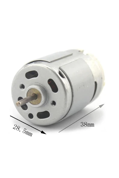 ROBİZ RS380 6V DC Motor 11500Rpm Yüksek Tork Hız DIY RC Oyuncak Model Araba Tekne Bot Uçak Helikopter