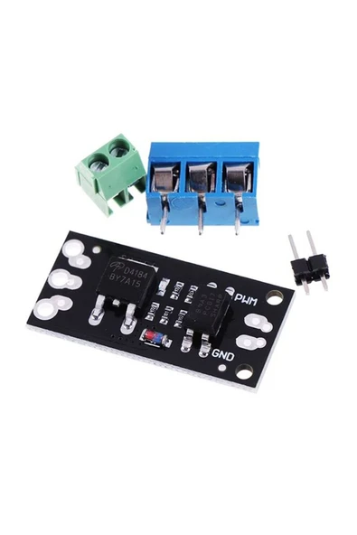 ROBİZ AOD4184 Mosfet Sürücü Modül  Optokuplör izolasyon 40V 50A 50W Pwm Hız Kontrol Motor Selenoid Valf - Resim 7