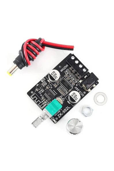 ROBİZ Zk-502l Stereo Bluetooth 5.0 Güç Amphi Modülü 2x50w Kutulu - 2
