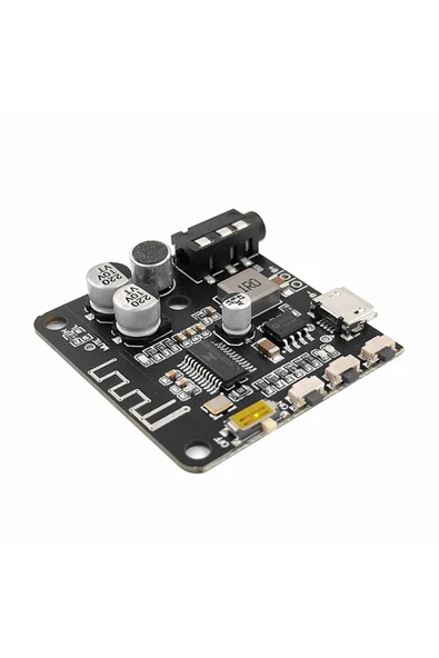 ROBİZ Bluetooth 5 Pro Kablosuz Ses Çalma Modülü Mikrofon Giriş Stereo Müzik Mp3 3.7V Lityum Pil Batarya - 5