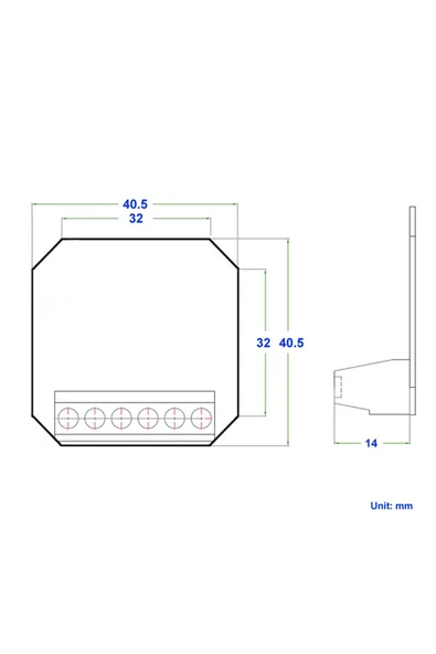 Alkatronik Plastik Elektronik Proje Kutusu 45x50x20mm Beyaz Elektronik Devre Prototip Wifi Iot Ble Akıllı Ev - Resim 6
