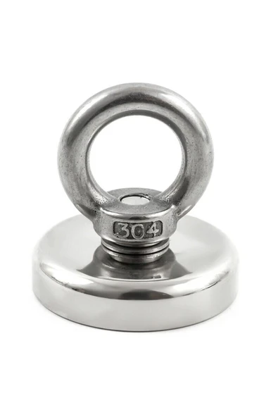 ROBİZ Knd42 Mıknatıs 65kg N52 Halka Askı Taşıyıcı Çekici Super Güçlü Neodyum Dolap Ofis Ev Hobi Oyuncak