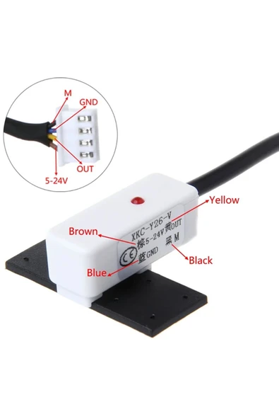 ROBİZ XKC-Y26-V Kapasitif Temassız Su Seviye Sensörü Şamandıra Anahtar Kazan Kap Depo Tank Havuz Akvaryum - Resim 6