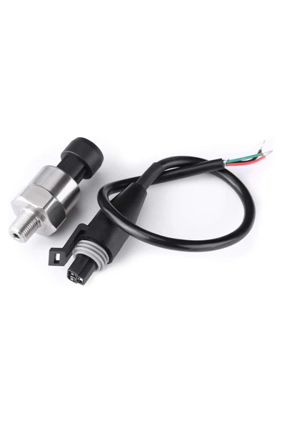 ROBİZ 500psi Basınç Sensörü 1/8" NPT Diş Paslanmaz Çelik Yağ Gaz Su Yakıt Tank Depo Lastik Hava Atmosfer - 4