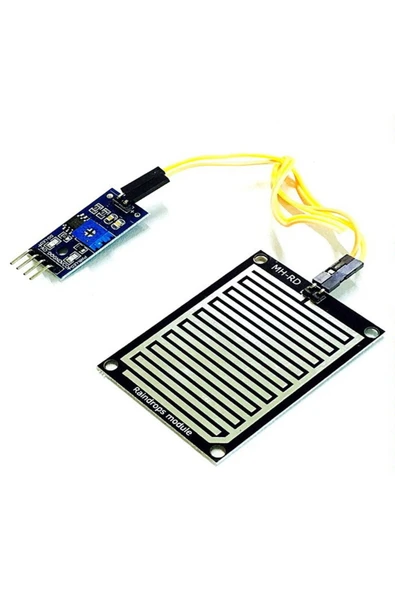 ARS Robotechnicals Yağmur Algılama Sensör Modülü Arduino Raindrops Su Algılama - Resim 3