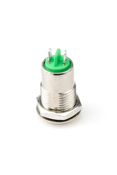 ROBİZ 12mm Metal 2 Pin Anahtar Kontrollü Buton  Panel Montaj ON OFF 1A AC 250V Güvenlik Kilit Elektronik - 5
