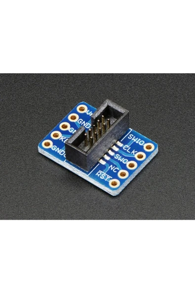 ROBİZ 2x5 Pin 1.27mm To 2.54mm Converter Board. Adafruit 2743 Dönüştürücü Kart Pcb