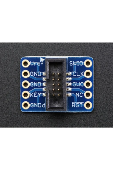 ROBİZ 2x5 Pin 1.27mm To 2.54mm Converter Board. Adafruit 2743 Dönüştürücü Kart Pcb - 4