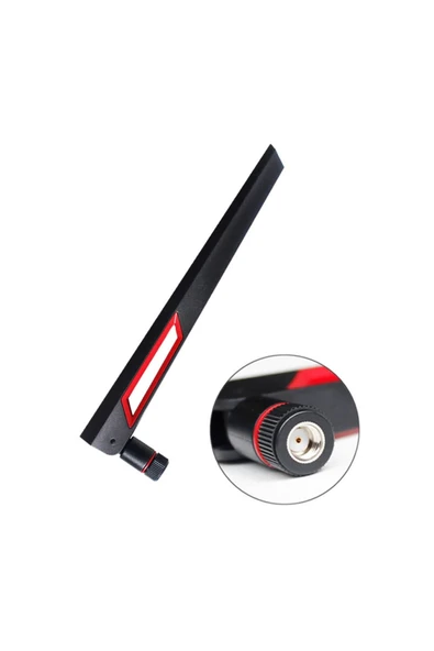 ROBİZ 12dbi Dual Band Anten Rp Sma Erkek (DİŞİ) 2.4ghz 5.8ghz Rf Gsm Wifi Sinyal Kuvvetlendirici Anten - 7