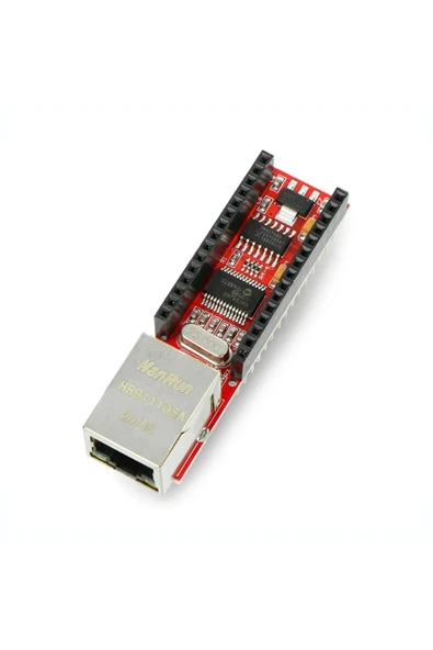 ARS Robotechnicals Arduino Nano 3.0 Enc28j60 Ethernet Shield Board Microchip Lan Spı Iot Internet Haberleşme - Resim 6