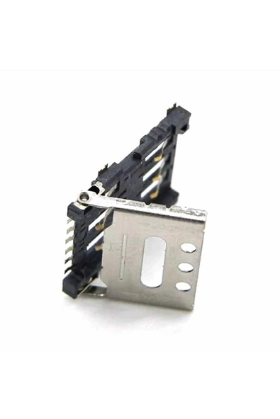 ROBİZ Nano Sim Kart Soket Micro 6 Pin Açılabilir Kilitli Kapak Gsm Akıllı Saat Apple Iphone Cep Telefonu - 7