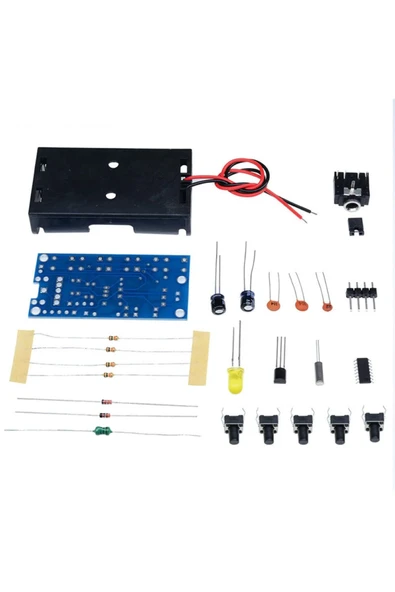 ROBİZ Demonte Hex3653 Stereo Fm Radyo Alıcı Modül Elektronik Eğitim Kiti Dc 1.8v-3.6v Kablosuz Dijital - Resim 5
