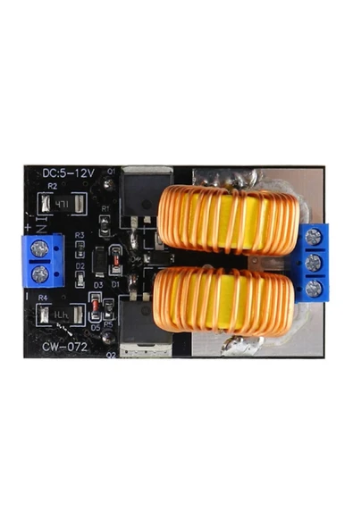 ROBİZ İndüksiyon Isıtıcı Modül 120w DC 5/12V Mini Bobin Kablosuz Yüksek Frekanslı Enerji Güç İletimi - 5