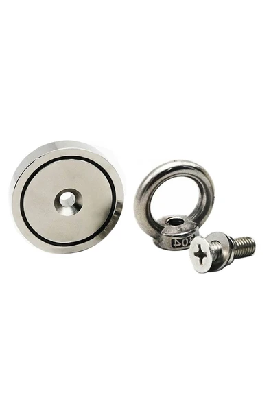 ROBİZ Knd32 Mıknatıs 36kg N52 Halka Askı Taşıyıcı Çekici Super Güçlü Neodyum Dolap Ofis Ev Hobi Oyuncak - 5