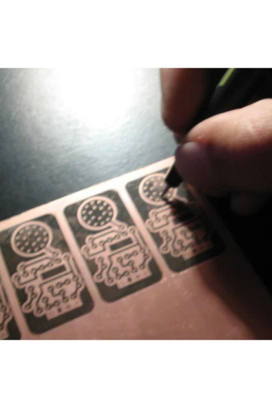 ARS Robotechnicals 1mm Pcb Çizim Kalemi Kalın Uç M Baskı Devre Prototip Asetat Kalem - 7