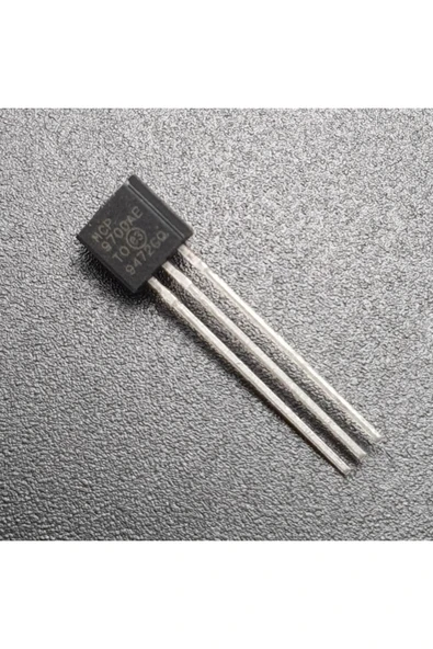 ROBİZ Microchip Mcp9700-e/to Analog Sıcaklık Isı Sensörü -40c / 125c 3 Pin To92 Lm35 Muadili - Resim 2