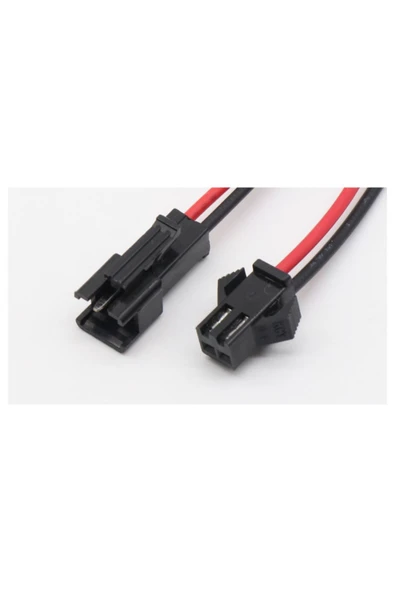 ROBİZ Jst Sm Kablo Çifti 15cm Erkek - Dişi Takım 2 Li Kablo Soketi - Resim 5